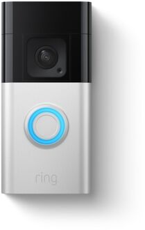 Battery Video Doorbell Plus Slimme deurbel Zilver