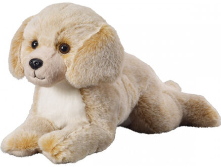 Bauer Honden speelgoed artikelen labrador hond knuffelbeest beige 36 cm