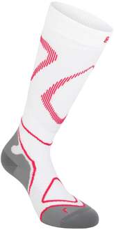 Bauerfeind Performance Compressie-sokken Dames-Wit,Pink - 41-43S