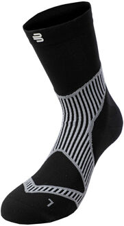 Bauerfeind Performance Mid Cut Hardloopsokken Heren-Zwart,Wit - 44-46