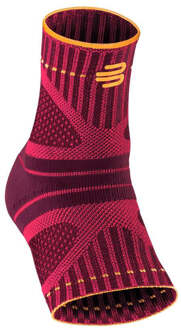Bauerfeind Sports Ankle Support Dynamic Enkelbandage-Berry,Pink bes - L
