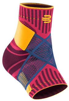 Bauerfeind Sports Ankle Support Enkelbandage Rechts-Berry,Veelkleurig bes - XXL