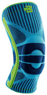 Bauerfeind Sports Knee Support Kniebrace - Maat: S - Kleur: Blauw