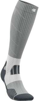 Bauerfeind Trail Run Compression Compressie-sokken Dames-Grijs - 35-38M