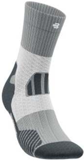 Bauerfeind Trail Run Mid Cut Hardloopsokken Dames grijs - 35-38