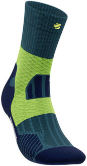 Bauerfeind Trail Run Mid Cut Hardloopsokken Dames-Turkoois - 39-42