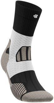 Bauerfeind Trail Run Mid Cut Hardloopsokken Heren-Zwart - 42-45,46-49