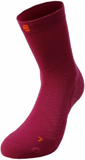 Bauerfeind Ultralight Mid Cut Hardloopsokken Dames-Berry - 38-40