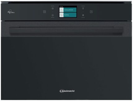 Bauknecht ECSK9P845BM met stoom tot 100°C ACTIE Zwart