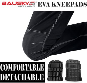 Bauskydd Een paar Eva kneepads voor werk kneelet voor werk broek genouillere knie bescherming afneembare verwijderbare kniebeschermers