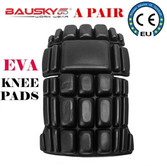 Bauskydd Een Paar Eva Kniebeschermers Voor Kniel Down Werk Broek Verwijderbare Knie Bescherming Afneembare Kniebeschermers