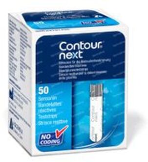 Bayer Contour Next Glucosemeter Teststrips 50 stuks