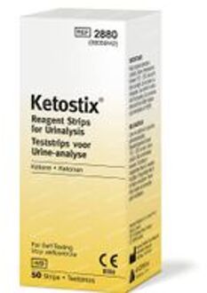 Bayer Ketostix - 50 stuks - Ketoseteststrip