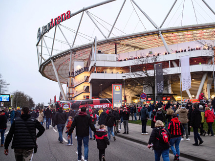 Bayer Leverkusen - Werder Bremen (Bundesliga) (Eigen vervoer)