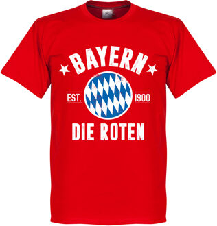 Bayern Munchen Established T-Shirt - Rood - XXXL
