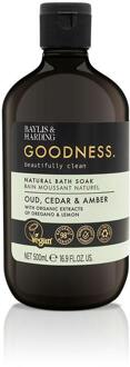 Baylis Harding Badschuim Baylis & Harding Goodness Oud Cedar & Amber Bath Soak 500 ml