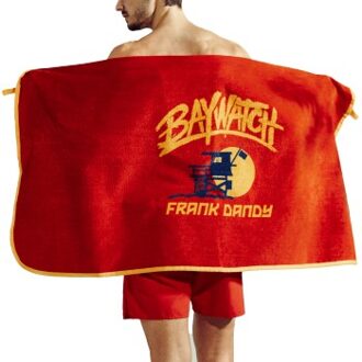Baywatch Beach Towel Rood - One Size