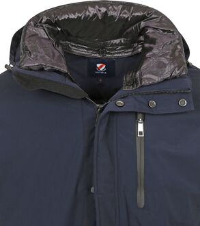 Baz Winterjas Navy Blauw - XL