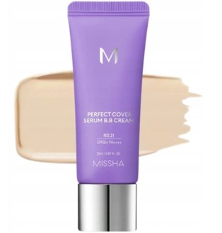 BB Crème Missha M Perfect Cover Serum BB Cream SPF50+ PA++++ #21 Light Beige 20 ml