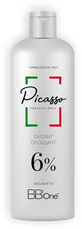 BB one 6% oxydant Picasso/oxidizing 1000 ml for hair the emulsion is intended to be mixed with cream paint