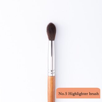 BBL Eye Make-Up Borstel Highlighter Blender Oogschaduw Blending Eyeliner Wimper Wenkbrauw Shading Make Up Borstels Pincel Maquiagem 5 highlighter brush