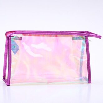BBL Helder Transparant Plastic PVC Reizen Make-Up Tas Toilettas Zip Cosmetische Bag Pouch Beauty Organisator Neceser Maquillaje 2