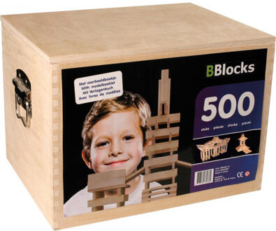 BBlocks 500 Latjes In Houten Kist