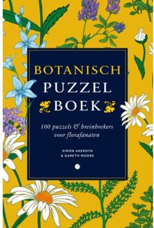 BBNC Uitgevers Botanisch Puzzelboek - Simon Akeroyd