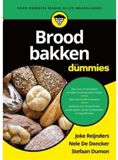 BBNC Uitgevers Brood bakken voor dummies - Boek Joke Reijnders (9045353792)