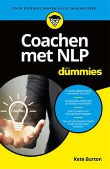 BBNC Uitgevers Coachen met NLP voor dummies - Boek Kate Burton (9045351919)