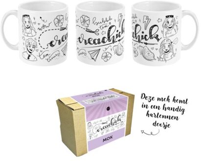 BBNC Uitgevers Creachick Mok - CreaChick