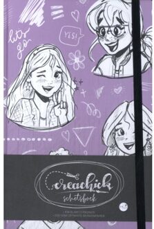 BBNC Uitgevers Creachick Schetsboek - CreaChick