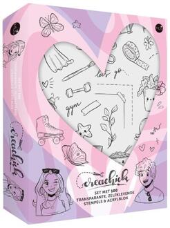 BBNC Uitgevers Creachick Stempelset - CreaChick