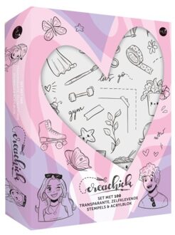 BBNC Uitgevers Creachick Stempelset - CreaChick