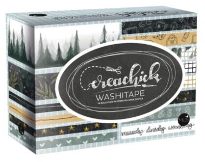 BBNC Uitgevers CreaChick Washitape