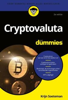 BBNC Uitgevers Cryptovaluta Voor Dummies - Voor Dummies - Krijn Soeteman