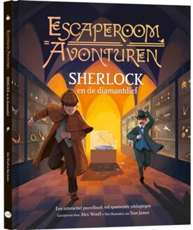 BBNC Uitgevers Escape Room Avonturen: Sherlock En De Diamantdief - Alex Woolf