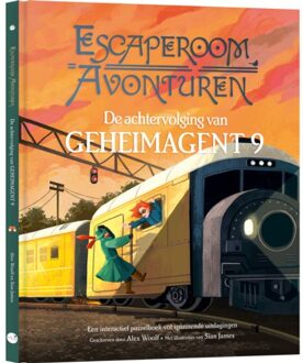 BBNC Uitgevers Escaperoom Avonturen: De Achtervolging Van Geheimagent 9 - Alex Woolf