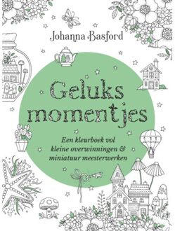 BBNC Uitgevers Geluksmomentjes kleurboek