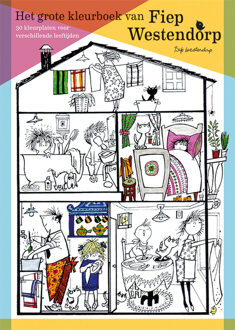 BBNC Uitgevers Het grote kleurboek van Fiep Westendorp - Boek BBNC Uitgevers (9045318814)