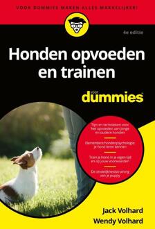 BBNC Uitgevers Honden opvoeden en trainen voor Dummies - (ISBN:9789045357973)