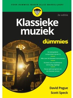 BBNC Uitgevers Klassieke Muziek Voor Dummies - Voor Dummies - David Pogue