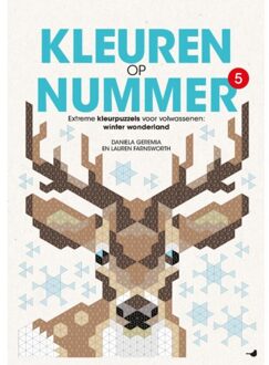 BBNC Uitgevers Kleuren op nummer 5 voor volwassenen