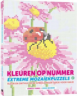 BBNC Uitgevers Kleuren-Op-Nummer: Extreme Mozaïekpuzzels / 2 - Georgie Fearns