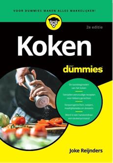 BBNC Uitgevers Koken Voor Dummies / 2e Editie - Voor Dummies - Joke Reijnders