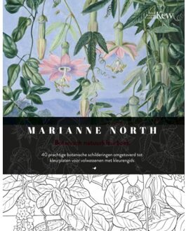 BBNC Uitgevers Marianne North natuurkleurboek