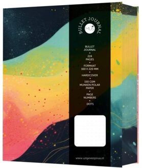 BBNC Uitgevers Mus Bullet Journal / Yellow Wave - MUS