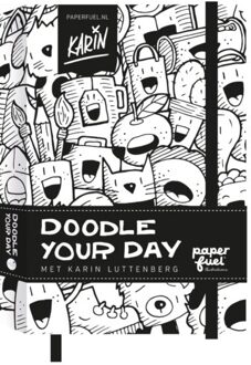 BBNC Uitgevers Paperfuel Doodle Your Day - Karin Luttenberg