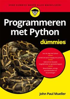BBNC Uitgevers Programmeren met Python voor Dummies - Boek John Paul Mueller (9045353520)