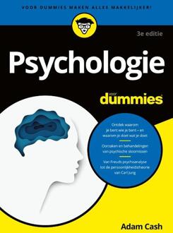 BBNC Uitgevers Psychologie Voor Dummies / 3e Editie - Voor Dummies - Adam Cash